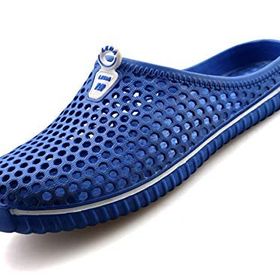 SAGUARO Clogs Mavi Renk Fileli Delikli Unisex Terlik