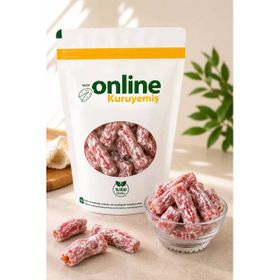 Şah Kuruyemiş 1 kg Antep Fıstıklı Narlı Fitil Lokum