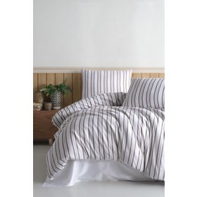 Şaheser Soft Tiss 160x220 cm Kahve Tek Kişilik Nevresim Takımı