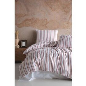 Şaheser Soft Tiss 160x220 cm Kiremit Tek Kişilik Nevresim Takımı