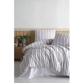 Şaheser Soft Tiss 200x220 cm Kahve Çift Kişilik Nevresim Takımı