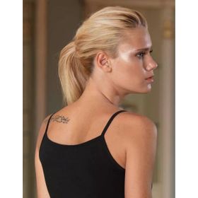 Şahinler B001 Siyah Bayan Rib Sat İp Askılı Atlet