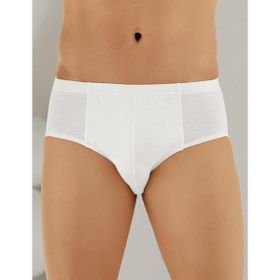 Şahinler E009 Beyaz Penye Erkek Külot Slip