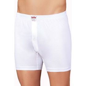 Şahinler E010 3 Beyaz 3 Gri Pamuklu Erkek Boxer