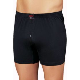 Şahinler E010 6 Adet Siyah Pamuklu Erkek Boxer