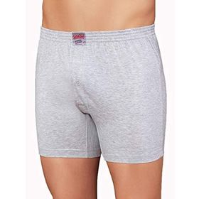 Şahinler E010 Gri 6 Adet Pamuklu Erkek Boxer