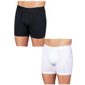Şahinler E031 3 Siyah 3 Beyaz Likralı Erkek Boxer