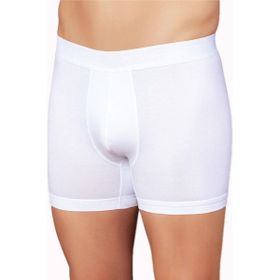 Şahinler E031 6 Adet Beyaz Likralı Erkek Boxer