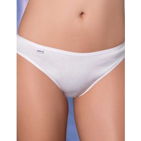 Şahinler MB023-KR48 Lastik Biyeli Ribana Krem Kadın Külot