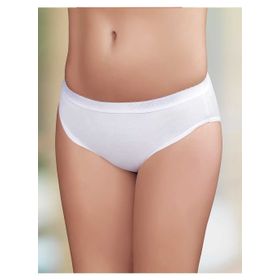 Şahinler MB037 Beyaz Yazılı Ribana Kadın Külot