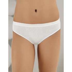 Şahinler MB037 Beyaz Yazılı Ribana Kadın Külot