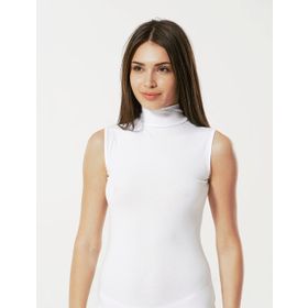 Şahinler MB1034-BY Beyaz Kolsuz Balıkçı Yaka Erkek Atlet