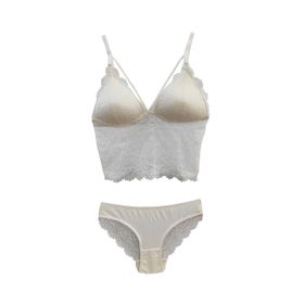 Şahinler MB12800-B Ekru Desteksiz Bralet Takım