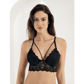 Şahinler MB13500-B Kaplı Desteksiz Bralet Kadın Sütyen