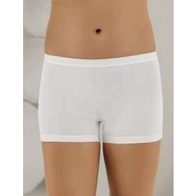 Şahinler MB3022 Beyaz Likralı Şort ;Erkek Erkek Boxer
