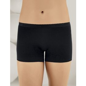 Şahinler MB3022-SH Siyah Kadın Likralı Boxer Şort