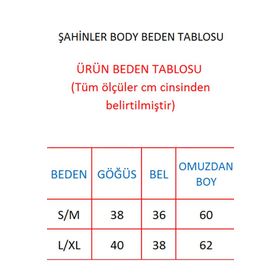 Şahinler MB864-BY48 Beyaz İp Askılı Body