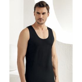 Şahinler ME005 Siyah 6'lı Paket %100 Pamuk Erkek Atlet