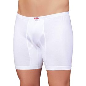 Şahinler ME007-BY60 Beyaz Penye Arjantin Erkek Boxer
