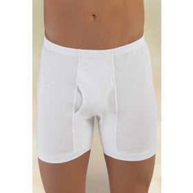 Şahinler ME007-BY60 Beyaz Penye Arjantin Erkek Boxer