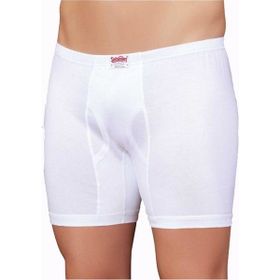 Şahinler ME007-BY60 Beyaz Penye Arjantin Erkek Boxer