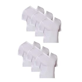 Şahinler ME008 Beyaz 6'lı Paket Erkek Atlet