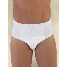 Şahinler ME009 Beyaz Penye Erkek Külot Slip