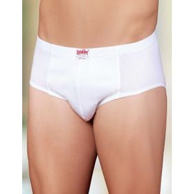 Şahinler ME009 Beyaz Penye Erkek Külot Slip