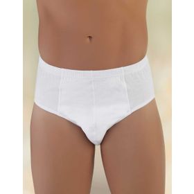 Şahinler ME009 Beyaz Penye Erkek Külot Slip