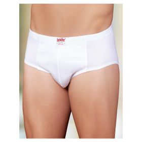 Şahinler ME009 Beyaz Penye Erkek Külot Slip