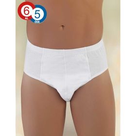 Şahinler ME009-BY-SET Beyaz 6 lı Paket %100 Pamuk Erkek Külot