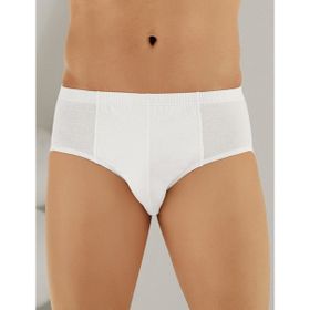 Şahinler ME009-BY-SET Beyaz 6 lı Paket %100 Pamuk Erkek Külot