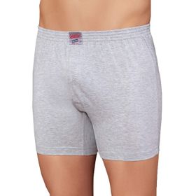 Şahinler ME010 Penye Beyaz Düğmeli Erkek Boxer