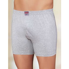 Şahinler ME010 Penye Düğmeli Gri Erkek Boxer