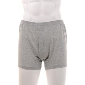 Şahinler ME010 Penye Düğmeli Gri Erkek Boxer