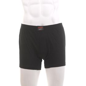 Şahinler ME010 Penye Siyah Düğmeli Erkek Boxer