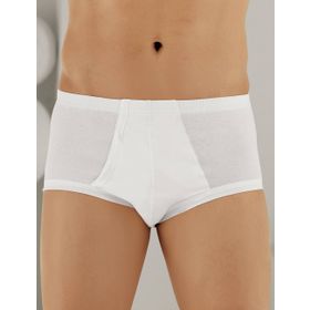 Şahinler ME013 Beyaz Penye Erkek Torbalı Külot
