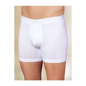 Şahinler ME031 6'lı Likralı Beyaz Erkek Boxer