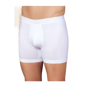 Şahinler ME031 6'lı Likralı Beyaz Erkek Boxer