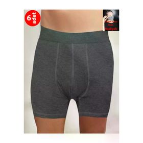 Şahinler ME031 Füme Likralı 6'lı Erkek Boxer
