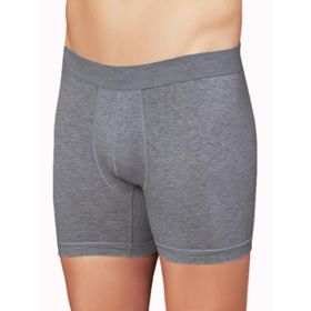 Şahinler ME031 Koyu Gri Likralı Şahinler Yazılı Torbalı Erkek Boxer