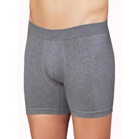 Şahinler ME031 Koyu Gri Likralı Şahinler Yazılı Torbalı Erkek Boxer