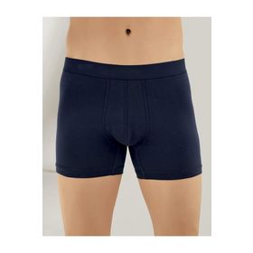Şahinler ME031 Lacivert Likralı Şahinler Yazılı Torbalı Erkek Boxer