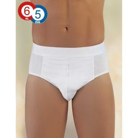 Şahinler ME063 Beyaz 6 lı Pamuklu Erkek Külot