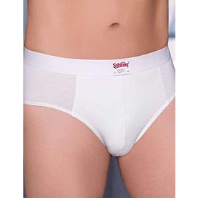 Şahinler ME063-BY Erkek Beyaz Likralı Slip Süprem Külot