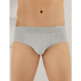Şahinler ME063 Gri Erkek Likralı Süprem Slip Külot