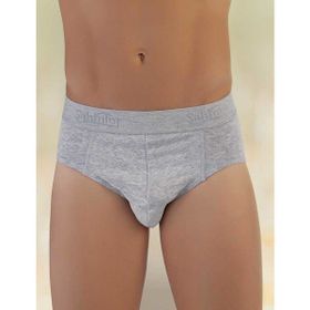 Şahinler ME063 Gri Erkek Likralı Süprem Slip Külot