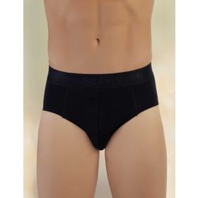 Şahinler ME063 Siyah Erkek Likralı Süprem Slip Külot