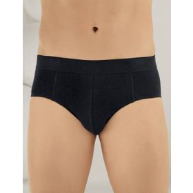Şahinler ME063 Siyah Erkek Likralı Süprem Slip Külot