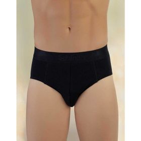Şahinler ME063 Siyah Erkek Likralı Süprem Slip Külot